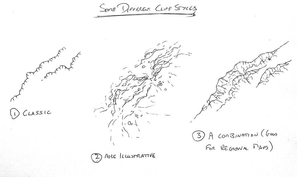 1000x596 How To Draw Cliffs - Cliff Drawing
