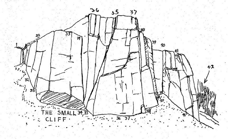 800x488 Sam Streibert's Drawing Of The The Small Cliff - Cliff Drawing