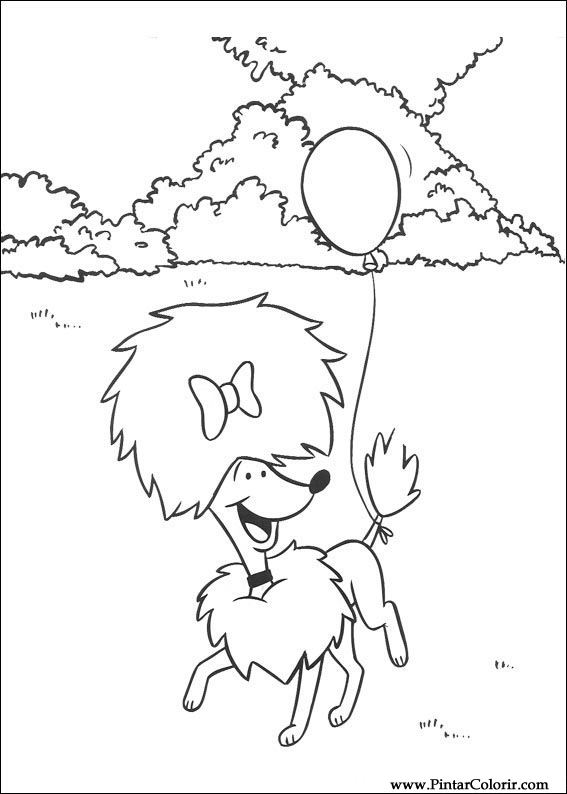 567x794 Drawings To Paint Colour Clifford - Clifford Drawing