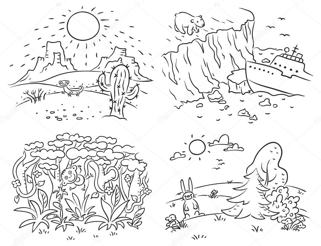 1023x785 climate drawing vector for free download - Climate Drawing