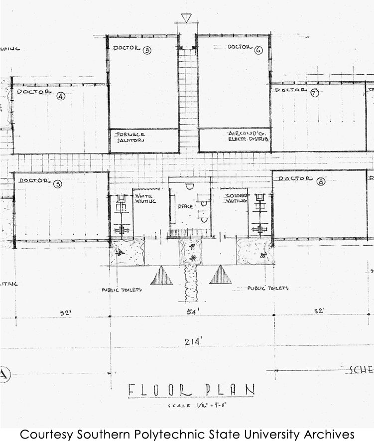 751x885 medical office waiting room drawing of medical clinic floor plan - Clinic Drawing