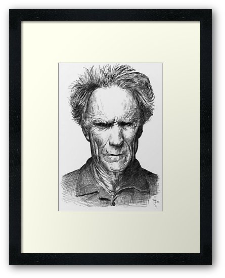 Clint Eastwood Drawing at PaintingValley.com | Explore collection of ...