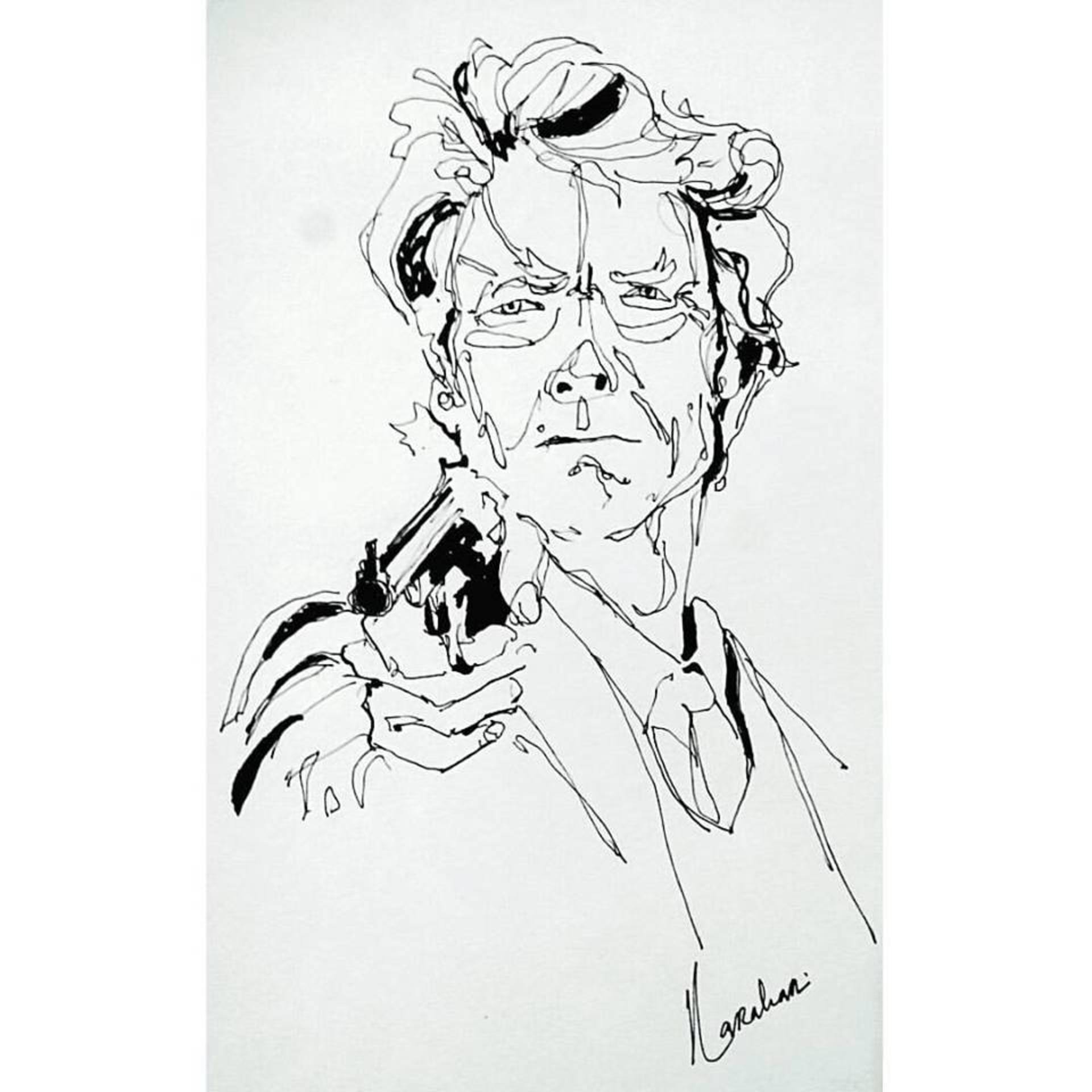 1920x1920 Clint Eastwood Drawing - Clint Eastwood Drawing