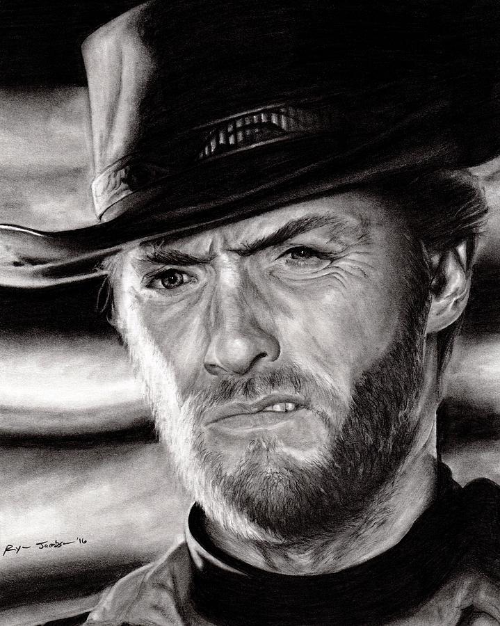 Clint Eastwood Drawing at Explore collection of
