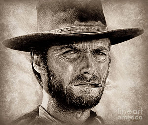 Clint Eastwood Drawing at PaintingValley.com | Explore collection of ...