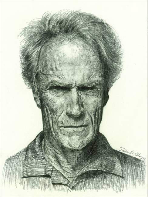 Clint Eastwood Drawing at PaintingValley.com | Explore collection of ...