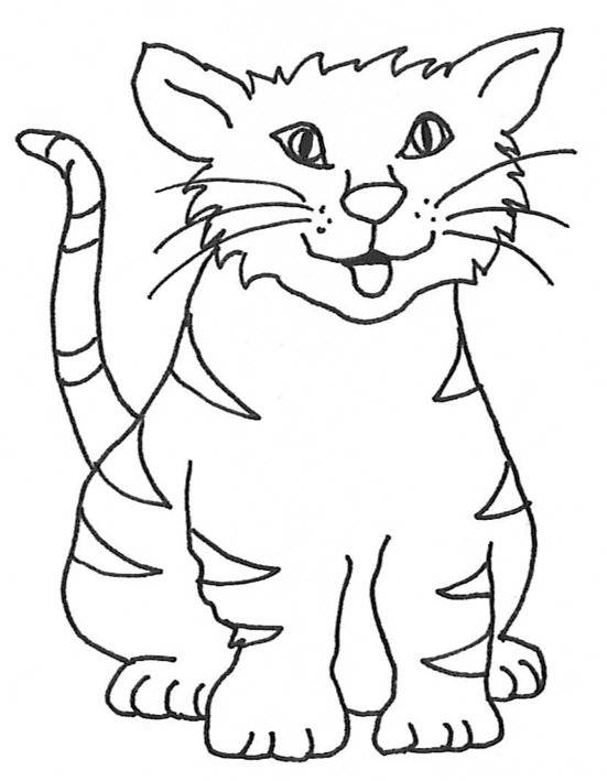 551x709 Cat Clip Art, Cat Sketches, Cat Drawings Graphics - Clipart Drawing Pictures