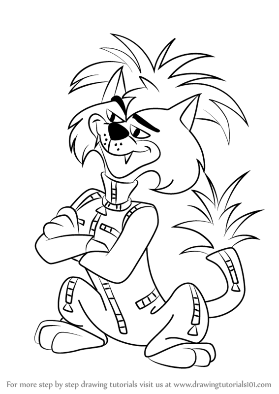 567x800 Learn How To Draw Scratchy Clipper Claws From Krypto The Superdog - Clipper Drawing