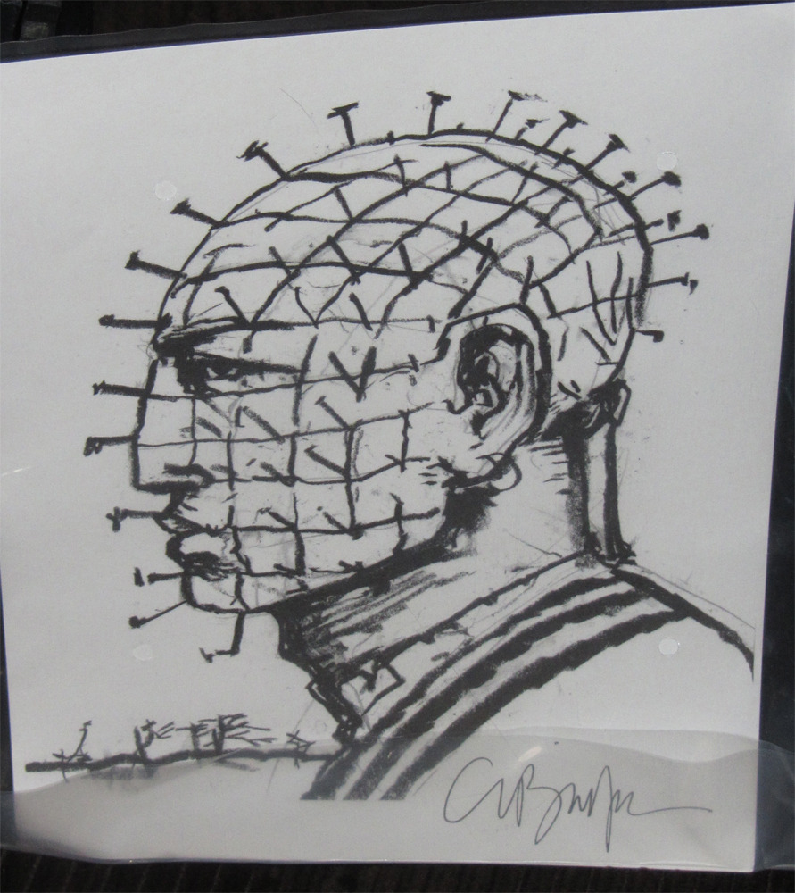 891x1000 Clive Barker's Hellraiser Cenobite Lair - Clive Barker Drawings