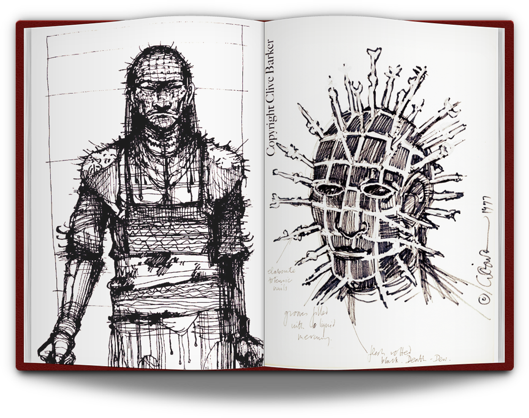 1050x829 Clive Barker Return Of The Dark Master - Clive Barker Drawings