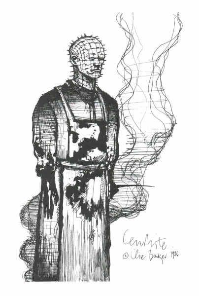 404x600 Concept Sketches - Clive Barker Drawings