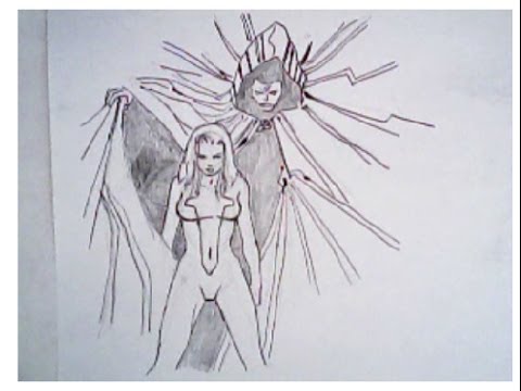 480x360 How To Draw Cloak And Dagger From Marvel Comics - Cloak Drawing