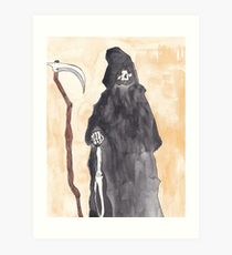 210x230 Black Cloak Drawing Art Prints Redbubble - Cloak Drawing