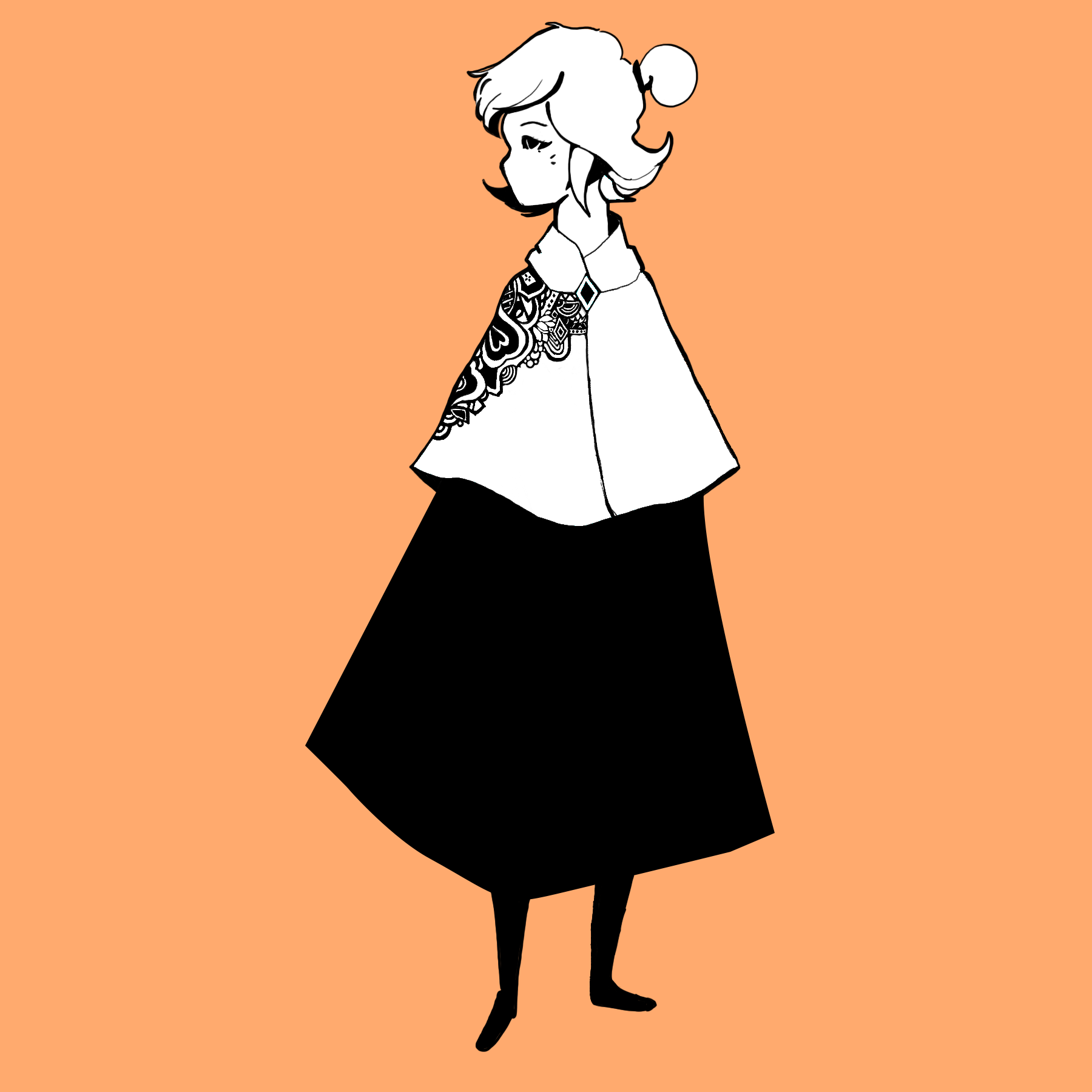 1800x1800 Cloak Drawing - Cloak Drawing