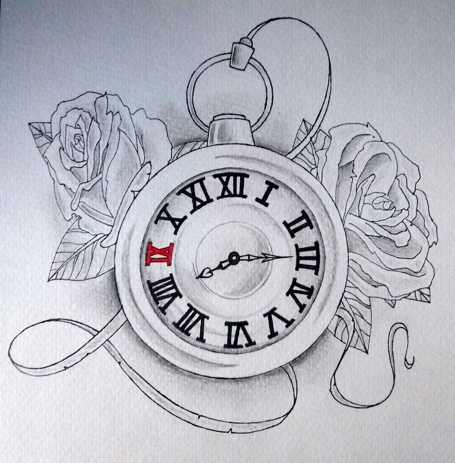 886x902 Clock Drawing - Clock Drawing
