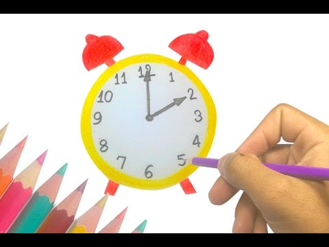 480x360 How To Draw Clock - Clock Drawing Images