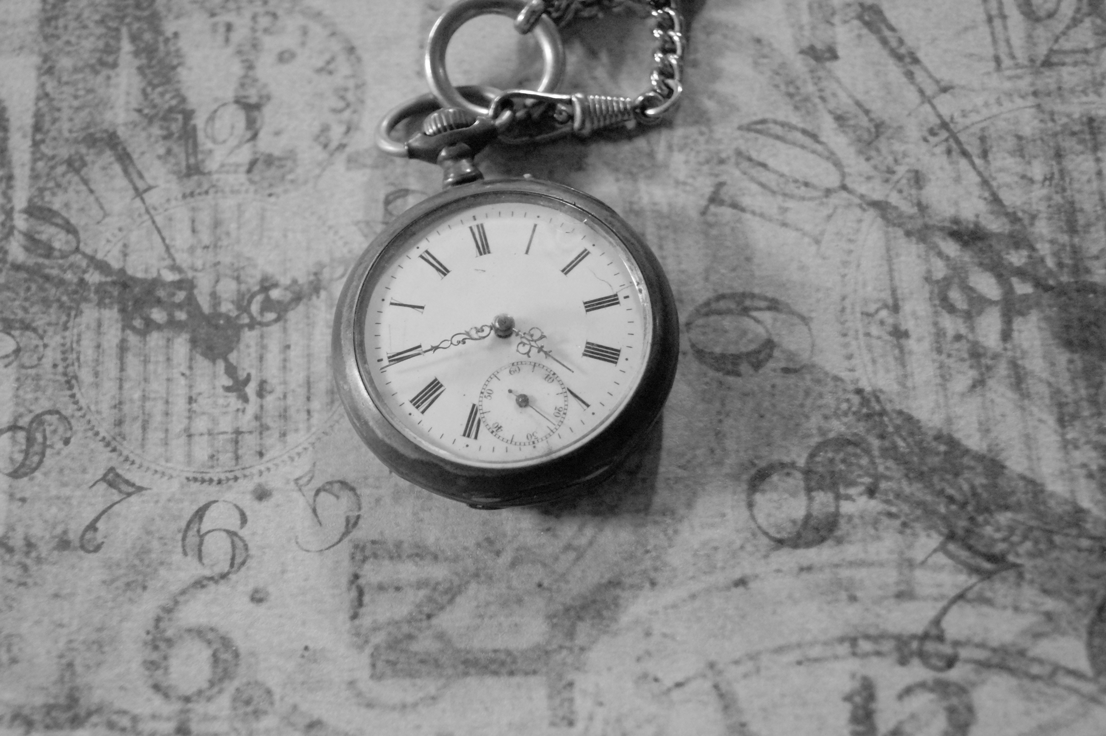 3549x2363 Free Images Hand, Black And White, Retro, Pocket Watch, Circle - Clock Face Drawing