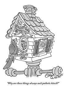 215x300 cuckoo clock drawings fine art america - Clock Line Drawing