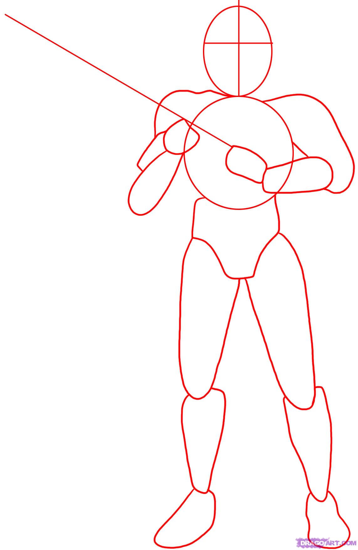 1143x1753 Draw A Clone Trooper, Step - Clone Drawing