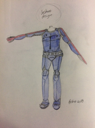 320x427 clone drawings on paigeeworld pictures of clone - Clone Drawing