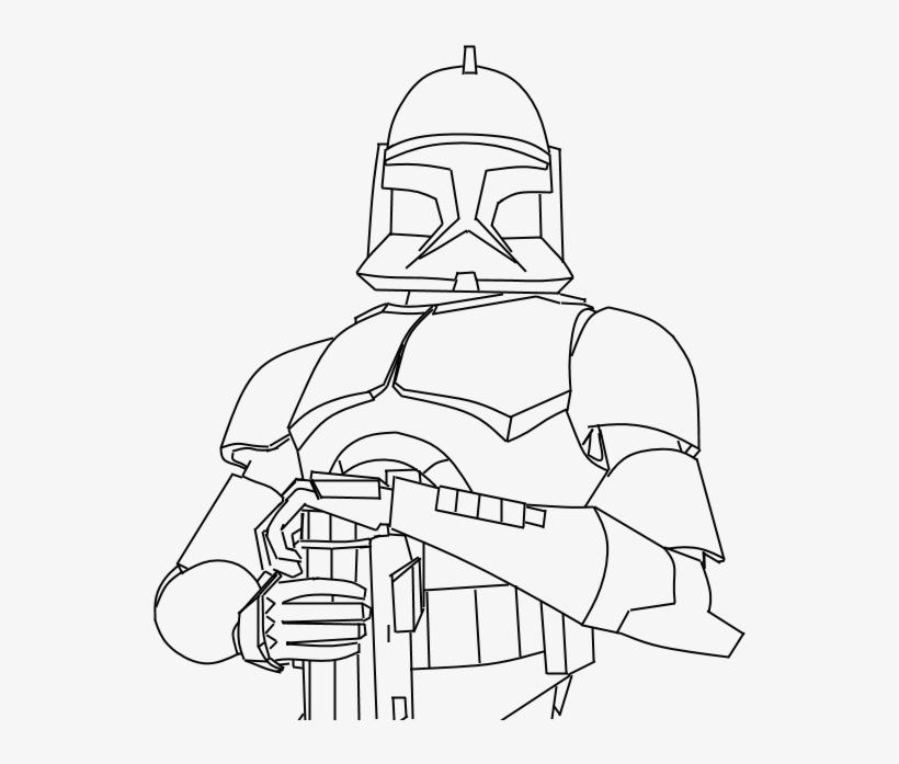 820x697 clone trooper drawings - Clone Trooper Drawing