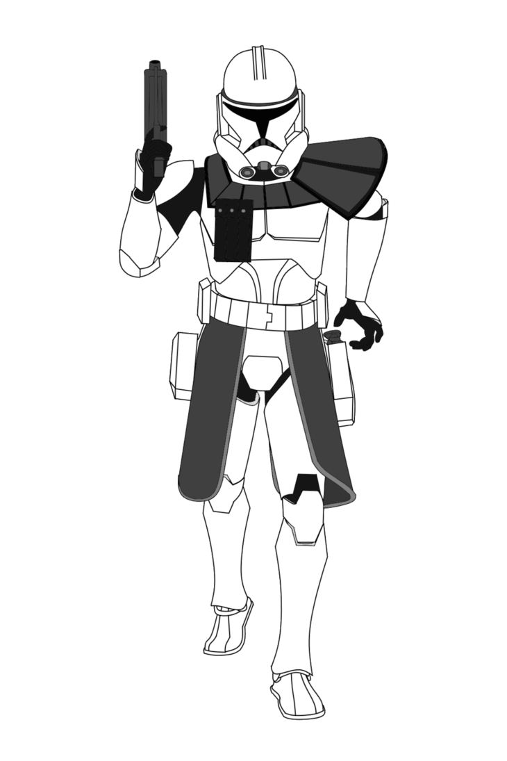 scout trooper drawing