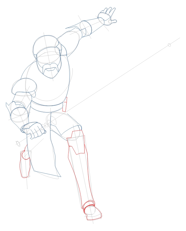 645x800 How To Draw Obi Wan Kenobi From Star Wars The Clone Wars Step - Clone Wars Drawings