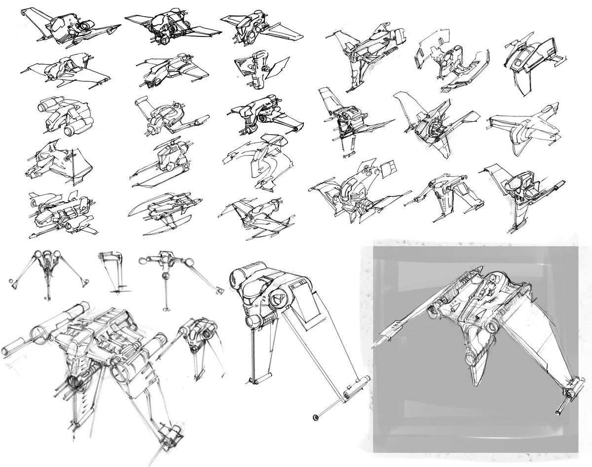 1200x947 Vizjhanti Inspirations For Vehicle - Clone Wars Drawings