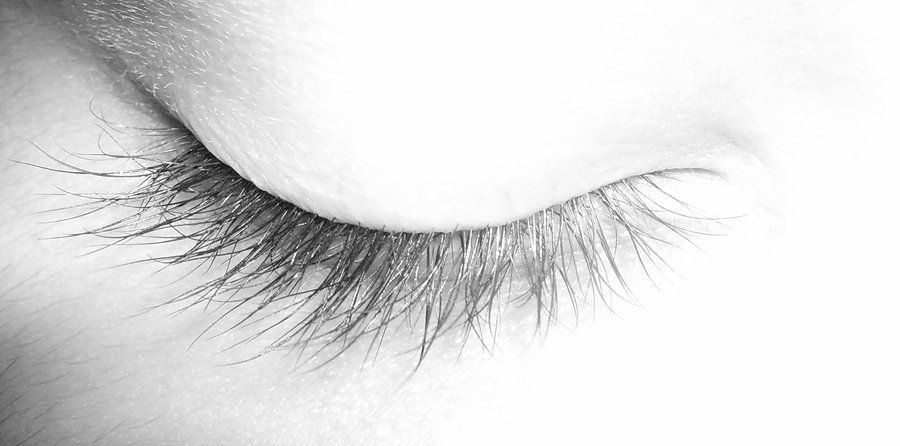 900x446 Closed Eyes Closed Eye - Close Drawing