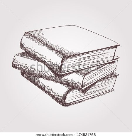 450x470 Drawn Bobook Closed Book - Closed Book Drawing