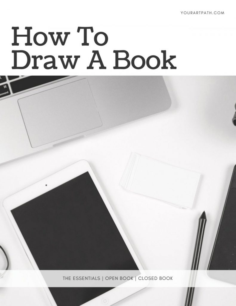 791x1024 How To Draw A Book Open And Closed Step - Closed Book Drawing