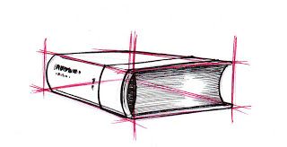 320x164 How To Draw A Closed Book - Closed Book Drawing