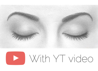 324x235 How To Draw Closed Eyes Rapidfireart - Closed Eye Drawing