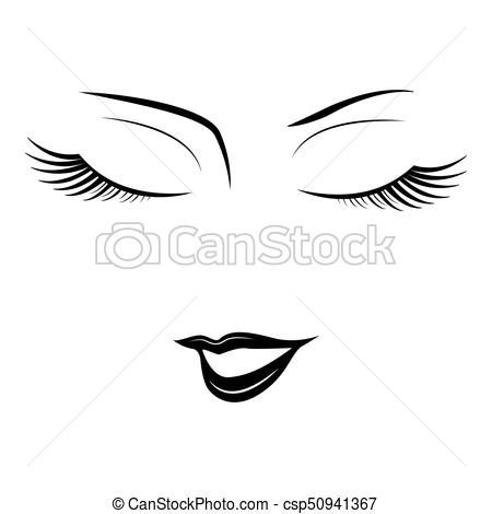 450x470 Huge Collection Of 'closed Eye Drawing' Download More Than - Closed Eye Drawing