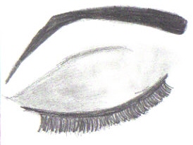 274x205 Closed Eyes Drawing - Closed Eye Drawing