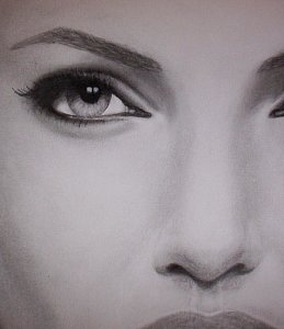 259x300 Closed Eyes Drawings - Closed Eye Drawing