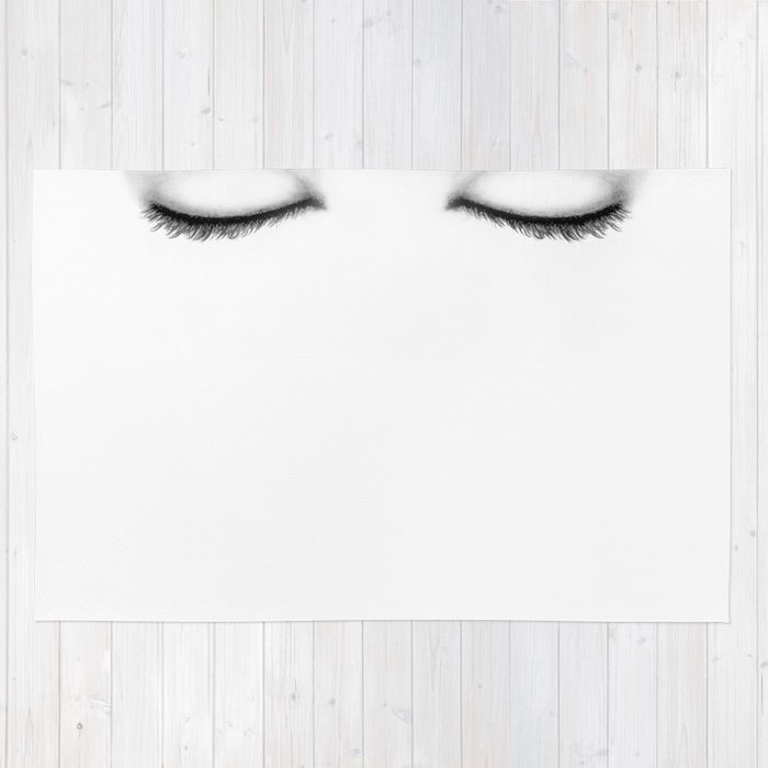 700x700 Closed Eyes Original Sketch Drawing - Closed Eye Drawing