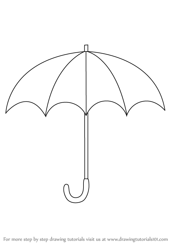 Closed Umbrella Drawing at Explore collection of