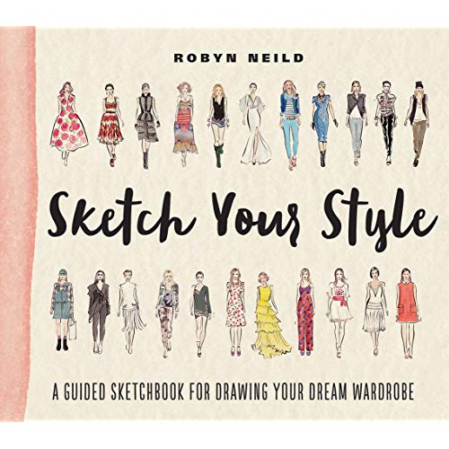 500x500 Fashion Design Sketch Book - Clothes Design Drawing