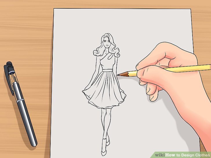 728x546 Ways To Design Clothes - Clothes Design Drawing