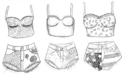 400x247 Clothes, Draw, Fashion, Scratch - Clothes Drawing