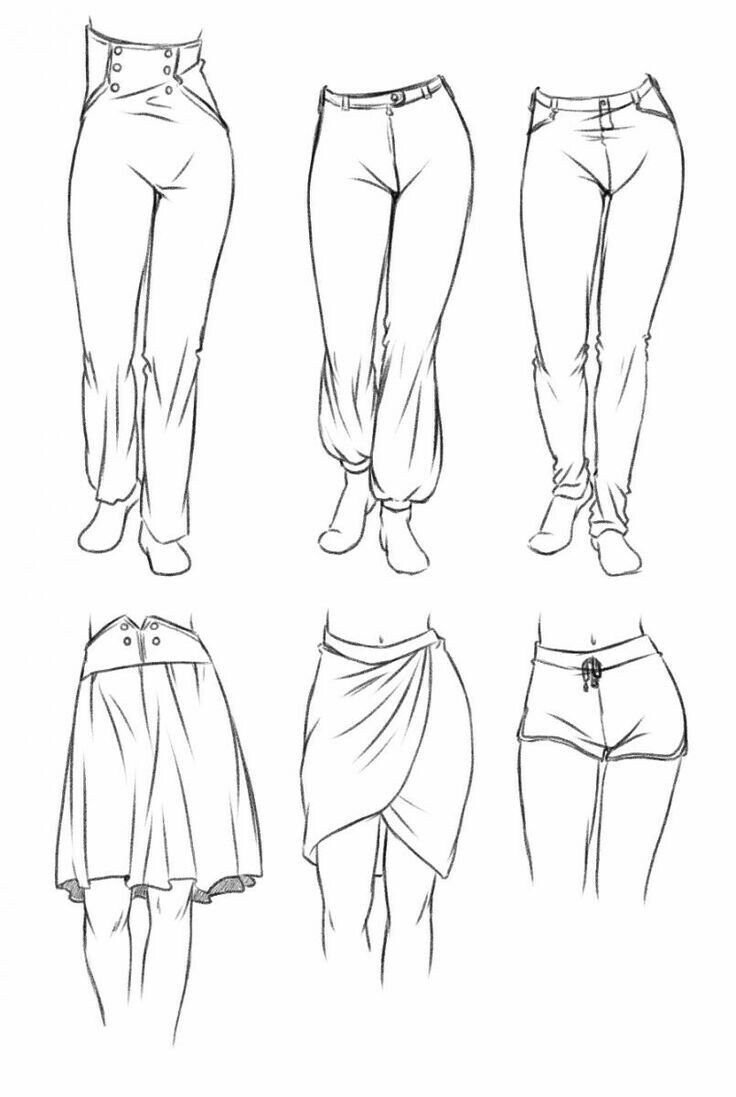 736x1097 Clothing Reference Drawing Techniques And Ideas Drawings, Art - Clothes Drawing