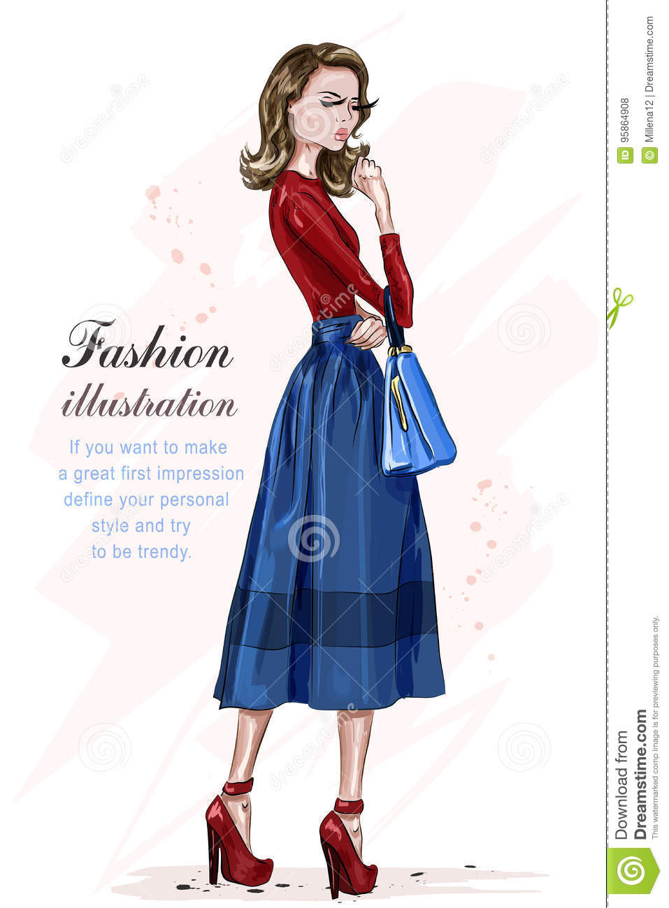 957x1300 How To Draw Fashion Sketches Clothes Fresh Beautiful Stylish Woman - Clothes Model Drawing