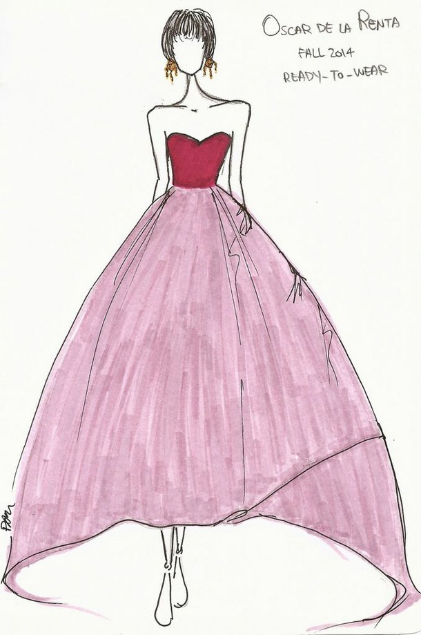 610x919 Huge Collection Of 'girl Clothes Drawing' Download More Than - Clothes Model Drawing