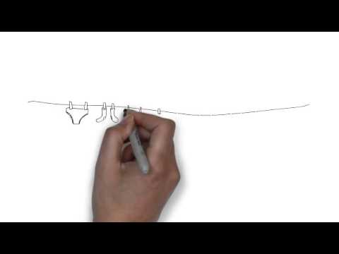 480x360 How To Draw Clothesline - Clothesline Drawing