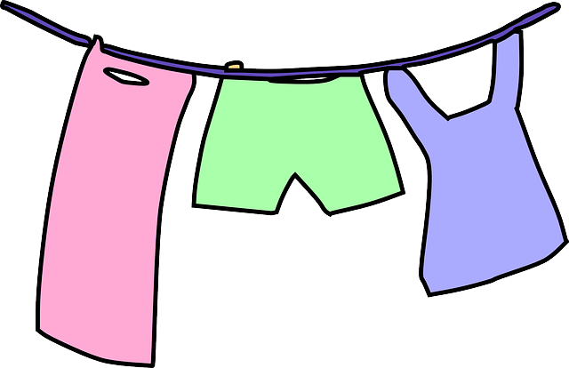 640x414 Laundry Drawing Clothesline Transparent Png Clipart Free - Clothesline Drawing