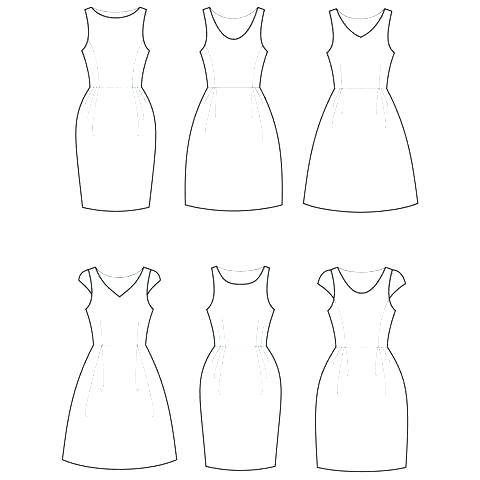 Clothing Drawing Templates at PaintingValley.com | Explore collection ...