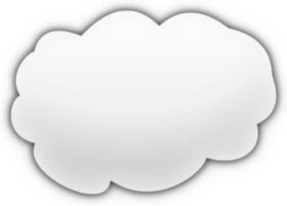 561x402 Cartoon Cloud Clip Art Free Vector In Open Office Drawing - Cloud Cartoon Drawing