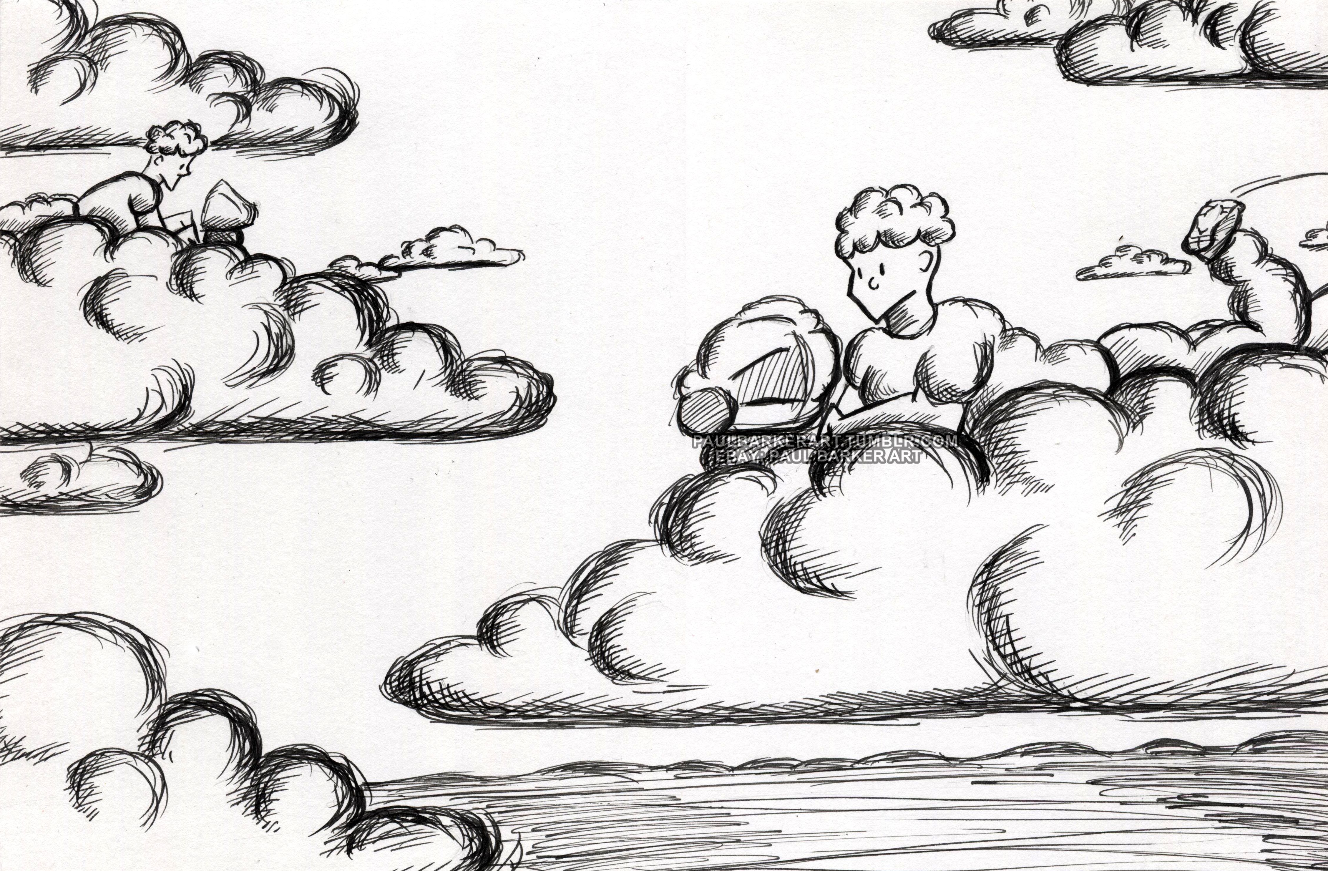 4512x2959 Art - Cloud Computing Drawing