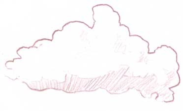 372x227 How To Draw Cloud Shapes - Cloud Drawing